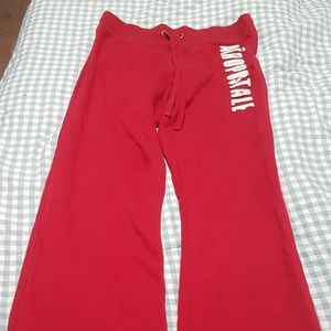 Aeropostale Red Medium Drawstring Sweatpants